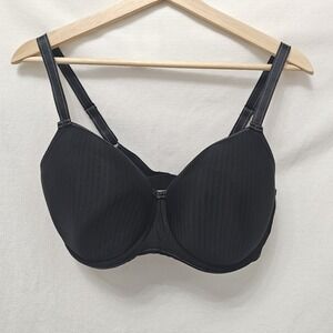 Freya Bra Idol Balcony T-Shirt Black Full Coverage Underwire Bra 36DDD AA1050